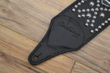 Carlino Pink Dragon Stone and Hematite Guitar Strap