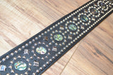 Carlino Studded Sea Colored Studded Strap