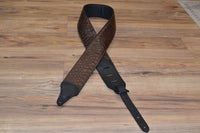 Carlino Fish Scale Embossed Leather Strap