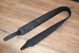 Carlino Short ends Swarovski Rhinestone Leather Guitar Strap