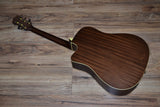 Luna Art Vintage Dreadnought Cutaway A/E - Solid Top