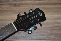 Luna Art Vintage Distressed Dreadnought - Solid Top 2020 Disressed dark sunburst