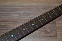 Luna Art Vintage Distressed Dreadnought - Solid Top 2020 Disressed dark sunburst