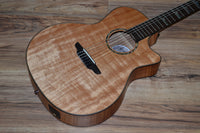 Luna High Tide Exotic Mahogany Nylon A/E 2020 Satin Flamed mahogany