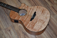 Luna High Tide Exotic Mahogany Nylon A/E 2020 Satin Flamed mahogany