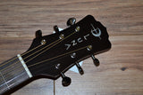 Luna Art Vintage Jumbo A/E - Solid Top 2020 Distressed Vintage Brownburst