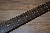Luna Art Vintage Jumbo A/E - Solid Top 2020 Distressed Vintage Brownburst