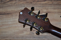 Luna Art Vintage Jumbo A/E - Solid Top 2020 Distressed Vintage Brownburst