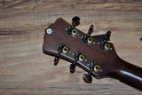 Luna Art Vintage Jumbo A/E - Solid Top 2020 Distressed Vintage Brownburst