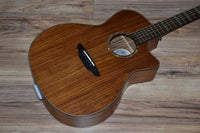 Luna High Tide KOA Grand Concert Cutaway A/E 2020 Natural Koa