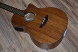 Luna High Tide KOA Grand Concert Cutaway A/E 2020 Natural Koa