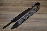 Carlino Custom Pink Dragonstone Guitar Strap
