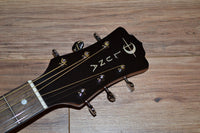 Luna High Tide Zebrawood Grand Concert Cutaway A/E 2020 Natural Zebrawood