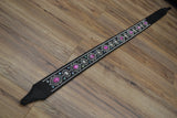 Carlino Custom Pink Dragonstone Guitar Strap