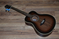 Luna Art Vintage Folk Lefty - Solid Top 2020 Distressed dark sunburst