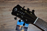 Luna Art Vintage Folk Lefty - Solid Top 2020 Distressed dark sunburst