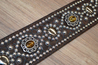 Carlino Tiger Eye Oval Combo strap