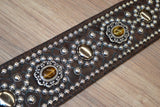 Carlino Tiger Eye Oval Combo strap