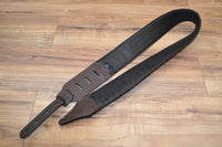 Carlino Custom Anaconda Metal Studded Brown Leather Strap