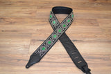 Carlino Custom Green Adventurine Dragon Eye Guitar strap