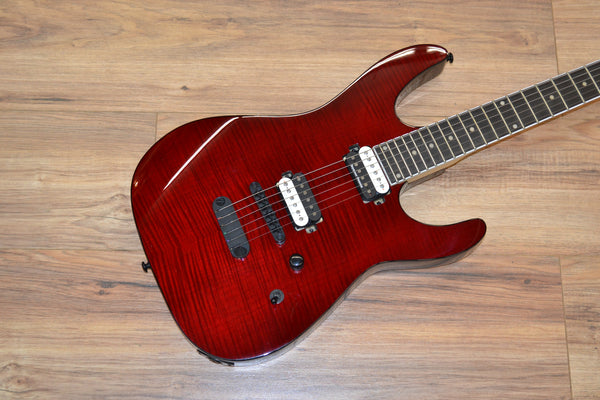 Dean MD 24 Select Flame Top Trans Cherry