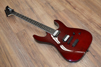 Dean MD 24 Select Flame Top Trans Cherry