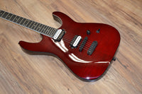 Dean MD 24 Select Flame Top Trans Cherry