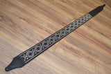 Carlino Custom Swirl Amethyst Concho studded strap