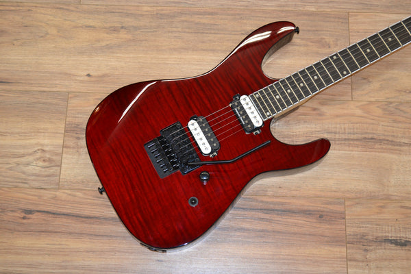 Dean MD 24FR Select Flametop trans cherry