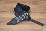 Carlino New Pyramid Power Strap with Amethyst conchos