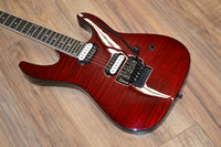 Dean MD 24FR Select Flametop trans cherry