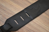 Carlino TigerEye Concho leather studded guitar strap
