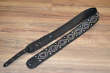 Carlino Custom Orianthi Amethyst Stone/ Rhinestone Signature Guitar Strap