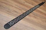 Carlino Custom Orianthi Amethyst Stone/ Rhinestone Signature Guitar Strap