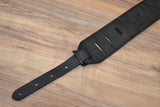 Carlino New Pyramid Power Strap with Green Dragon Eye Conchos