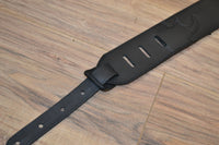 Carlino Tigereye And Silver Concho Guitar Strap