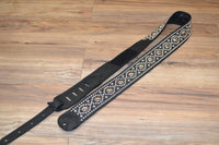 Carlino Custom Swirl adjustable leather studded strap