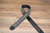 Carlino Custom Swirl adjustable leather studded strap