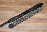 Carlino Custom Swirl adjustable leather studded strap