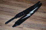 Carlino Custom Crocodile Lightening  Bolt Strap