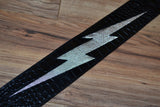 Carlino Custom Crocodile Lightening  Bolt Strap