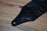 Carlino Custom Crocodile Lightening  Bolt Strap