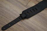 Carlino Custom Black Onyx Studded Guitar Strap