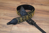 Carlino Custom Geometric Swirl Studded Strap Gold Look