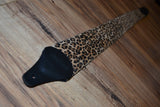 Carlino Lambskin Leopard Leather Guitar Strap