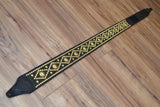 Carlino Custom Geometric Swirl Studded Strap Gold Look