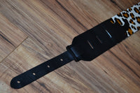 Carlino Exotic Series Snow Leopard Guitar Strap