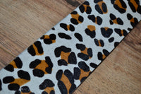 Carlino Exotic Series Snow Leopard Guitar Strap