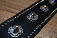 Carlino Custom Rhinestone Crystal Racetrack Strap