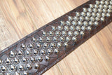 Carlino Buckle Rocker Fish Scale leather 2021 brown
